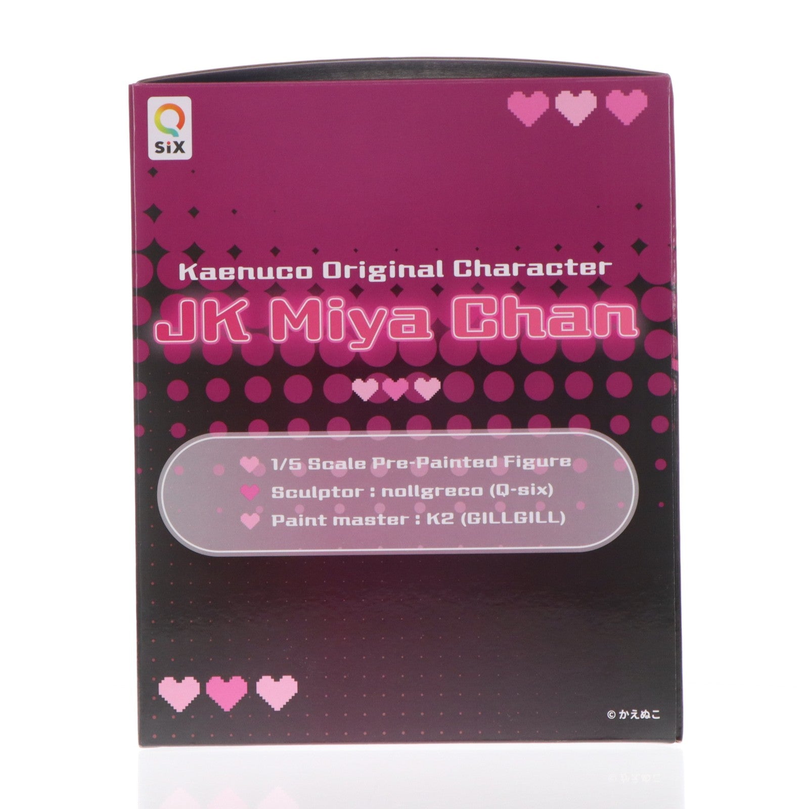 【中古即納】[FIG] JK ミヤちゃん 即ハメできちゃうJKミヤちゃん 1/5 完成品 フィギュア Q-six(キューシックス)(20250531)