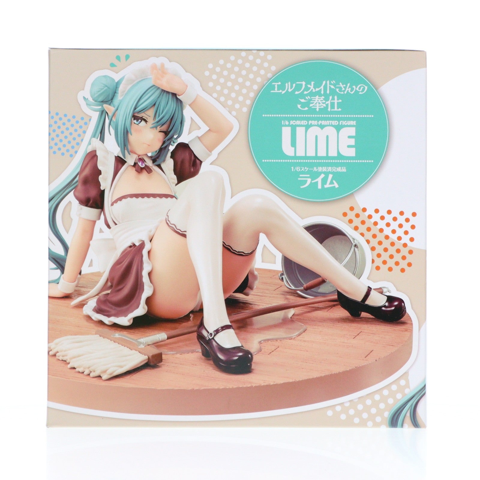 【中古即納】[FIG] ライム エルフメイドさんのご奉仕 1/6 完成品 フィギュア 箱入り娘(20250531)