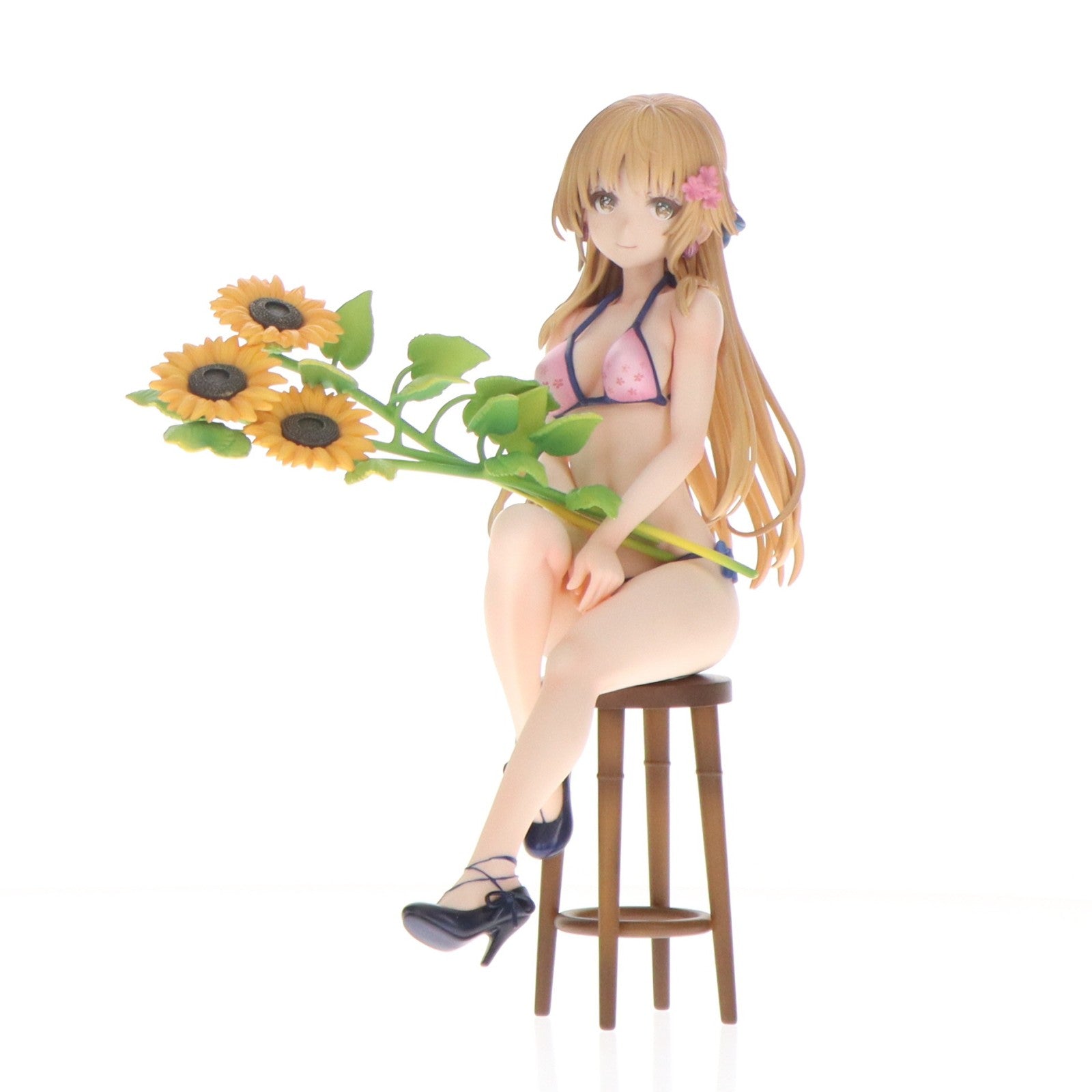【中古即納】[FIG] ひまわり少女 百瀬くるみ(ももせくるみ) sakurairo5 1/7 完成品 フィギュア ダイキ工業(20220610)