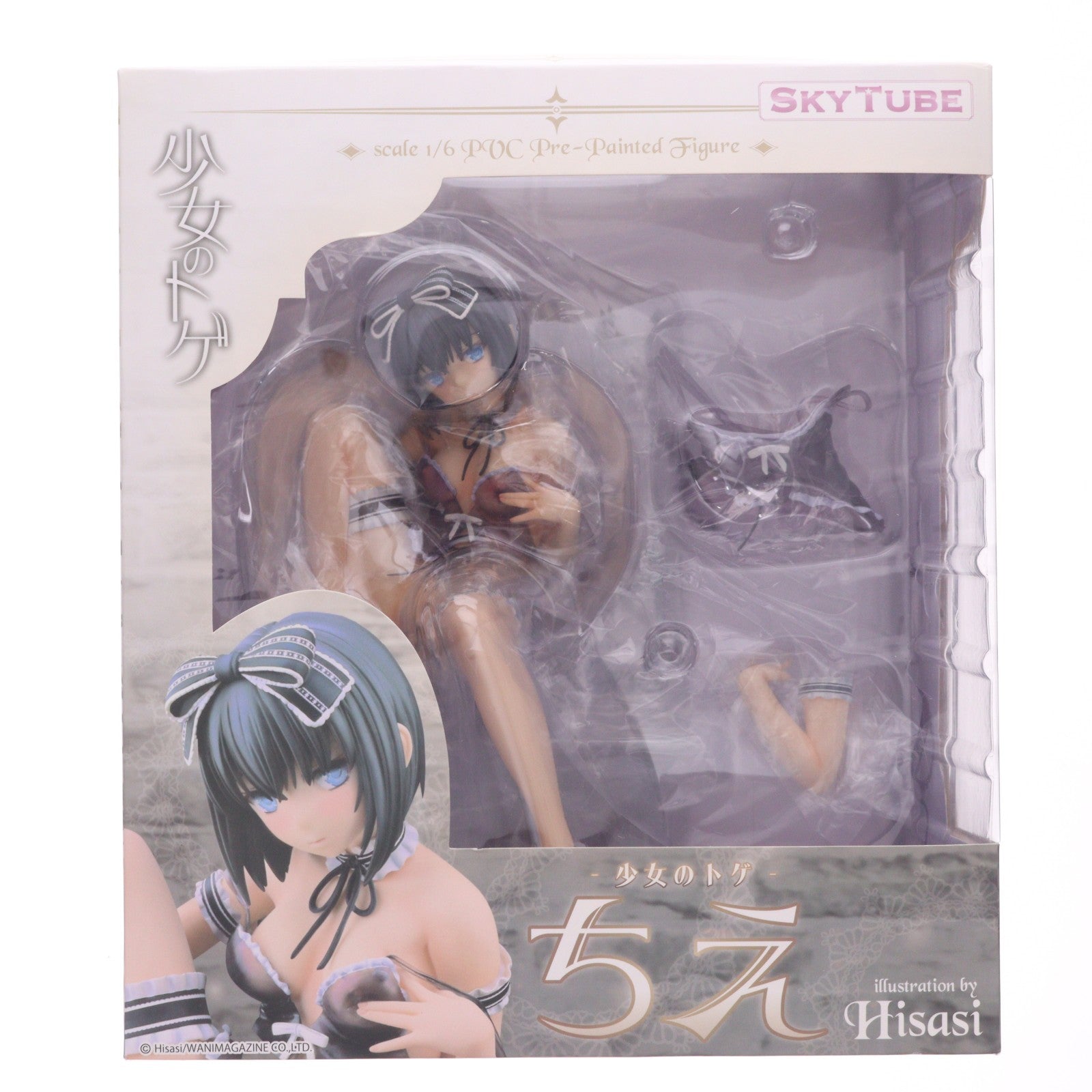 【中古即納】[FIG] ポストカード無し ちえ 少女のトゲ 1/6 完成品 フィギュア(AX-1036) SkyTube(スカイチューブ)(20170310)