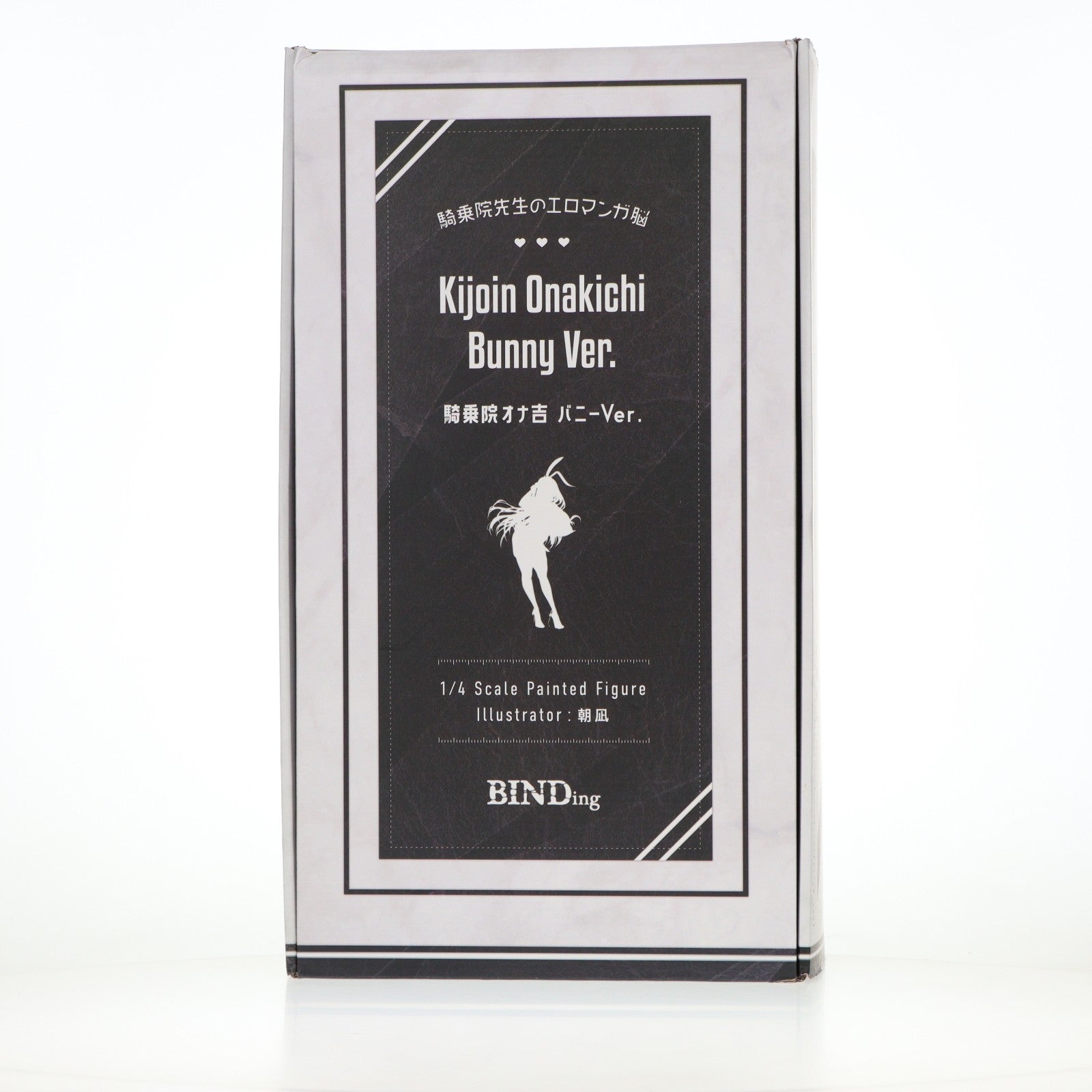 【中古即納】[FIG] ポストカード無し ネイティブキャラクターズセレクション 騎乗院オナ吉(きじょういんおなきち) バニーVer. 騎乗院先生のエロマンガ脳 1/4 完成品 フィギュア BINDing(バインディング)/ネイティブ(20250729)