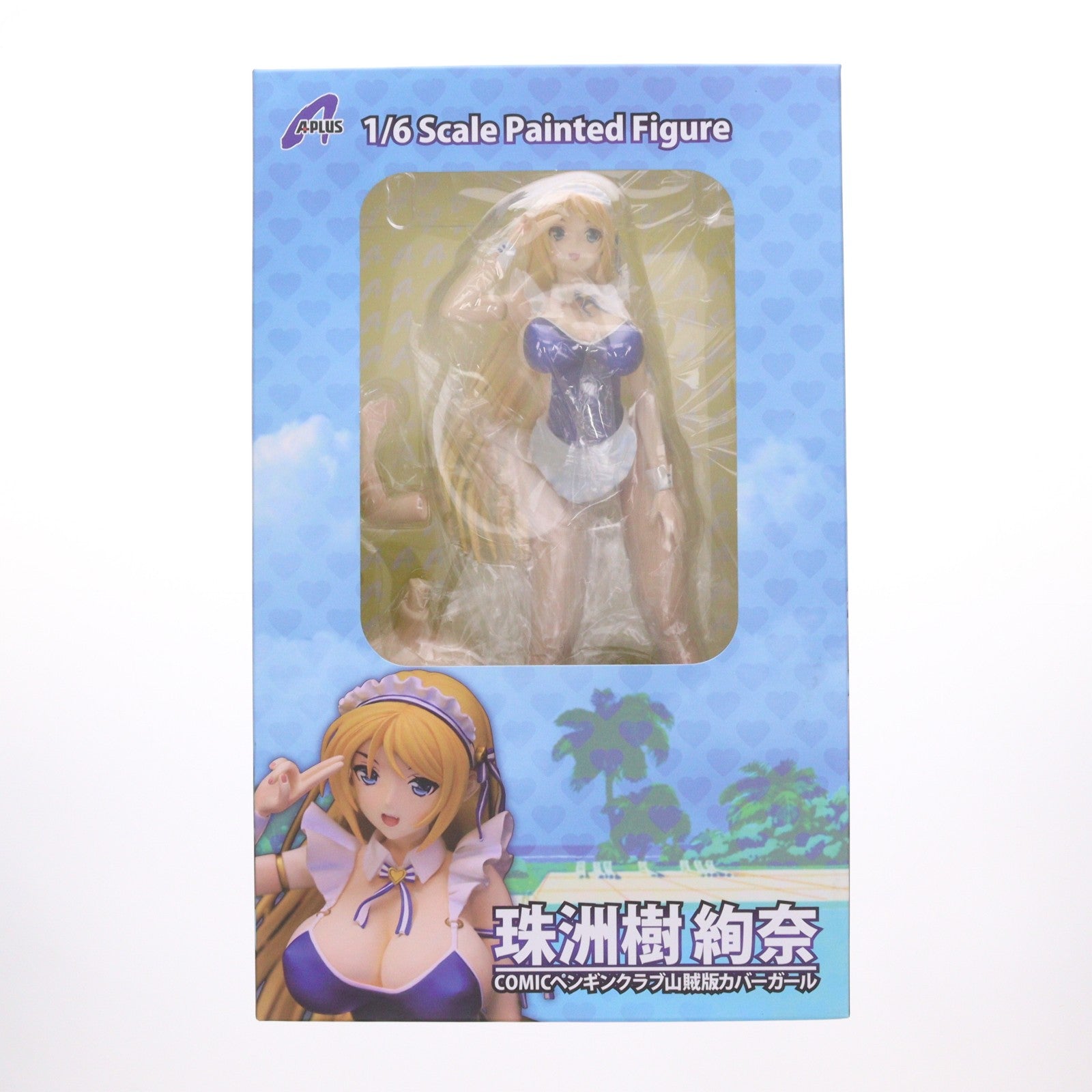 【中古即納】[FIG] 珠洲樹絢奈(すずきあやな) COMICペンギンクラブ山賊版カバーガール 1/6 完成品 フィギュア A+(エイプラス)(20181101)