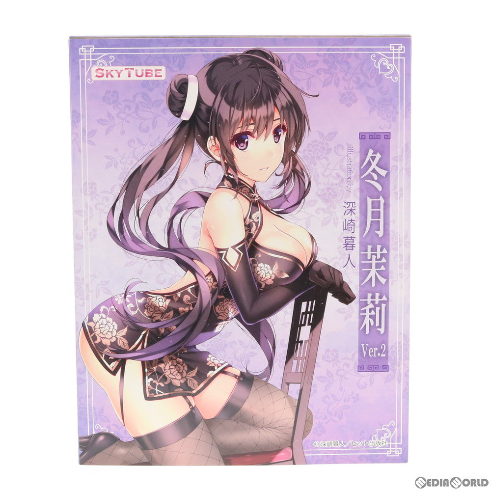 【中古即納】[FIG] 初期不良未対応 冬月茉莉(とうげつまつり) Ver.2 illustration by 深崎暮人 コミック阿吽 1/6 完成品 フィギュア(AX-1040) SkyTube(スカイチューブ)(20180127)