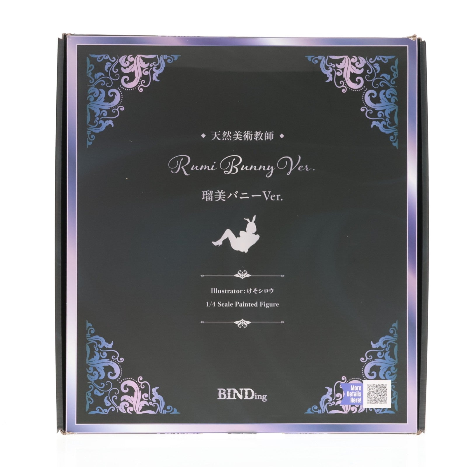 【中古即納】[FIG] ポストカード付属 ネイティブキャラクターズセレクション 瑠美(るみ) バニーVer. 天然美術教師 1/4 完成品 フィギュア BINDing(バインディング)/ネイティブ(20250829)