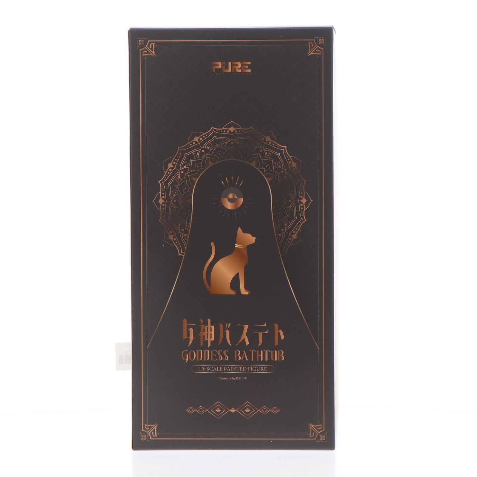 【中古即納】[FIG] 色紙&タペストリー付属 女神バステト Illustrated by 狐宮ニギ 1/6 完成品 フィギュア PURE(ピュア)(20250228)