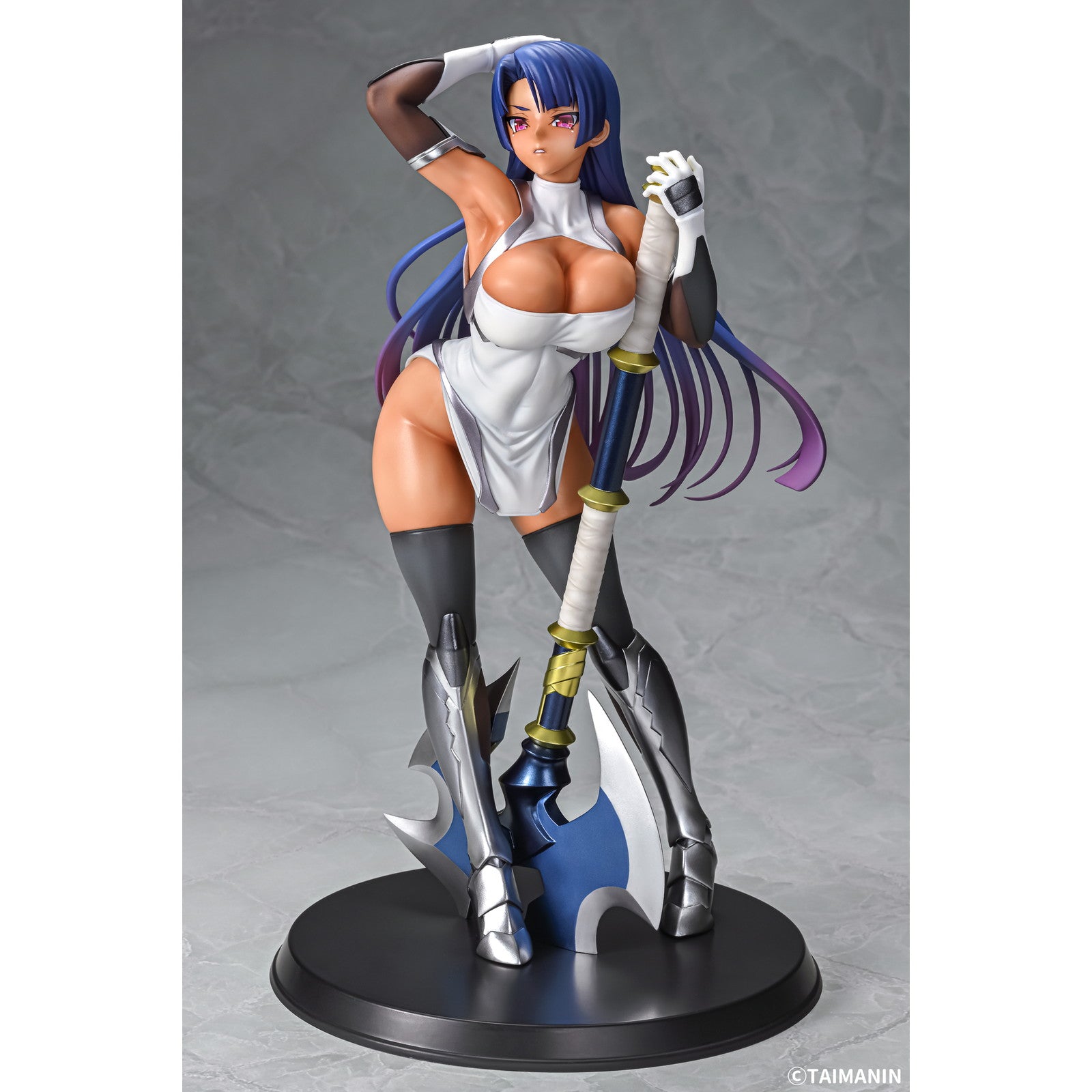 【中古即納】[FIG] 淡き若紫 八津紫(やつむらさき) 日焼けver. 対魔忍RPGX 1/6 完成品 フィギュア Q-six(キューシックス)(20250831)