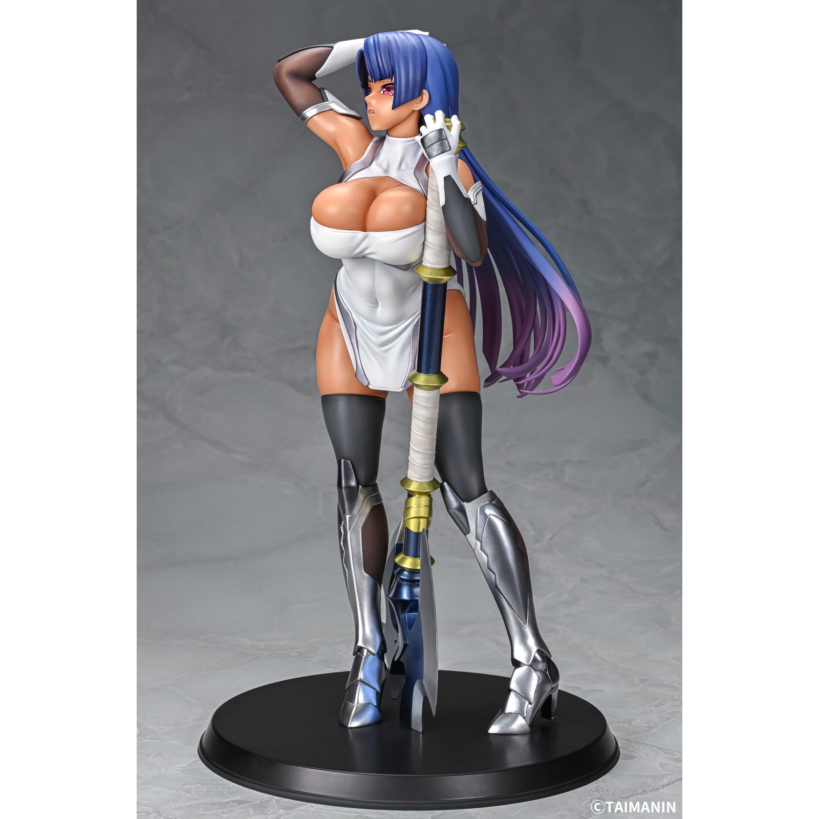 【中古即納】[FIG] 淡き若紫 八津紫(やつむらさき) 日焼けver. 対魔忍RPGX 1/6 完成品 フィギュア Q-six(キューシックス)(20250831)