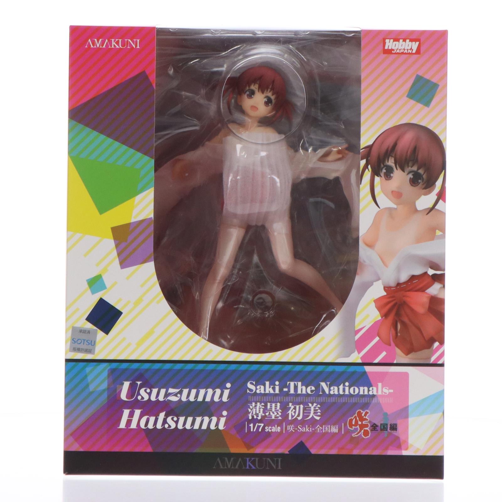 【中古即納】[FIG] 薄墨初美(うすずみはつみ) DX「わー胸で背中も同時に洗えてますよー」セット 咲-Saki-全国編 1/7 フィギュア ホビージャパン通販限定 ホビージャパン/AMAKUNI(アマクニ)(20180531)