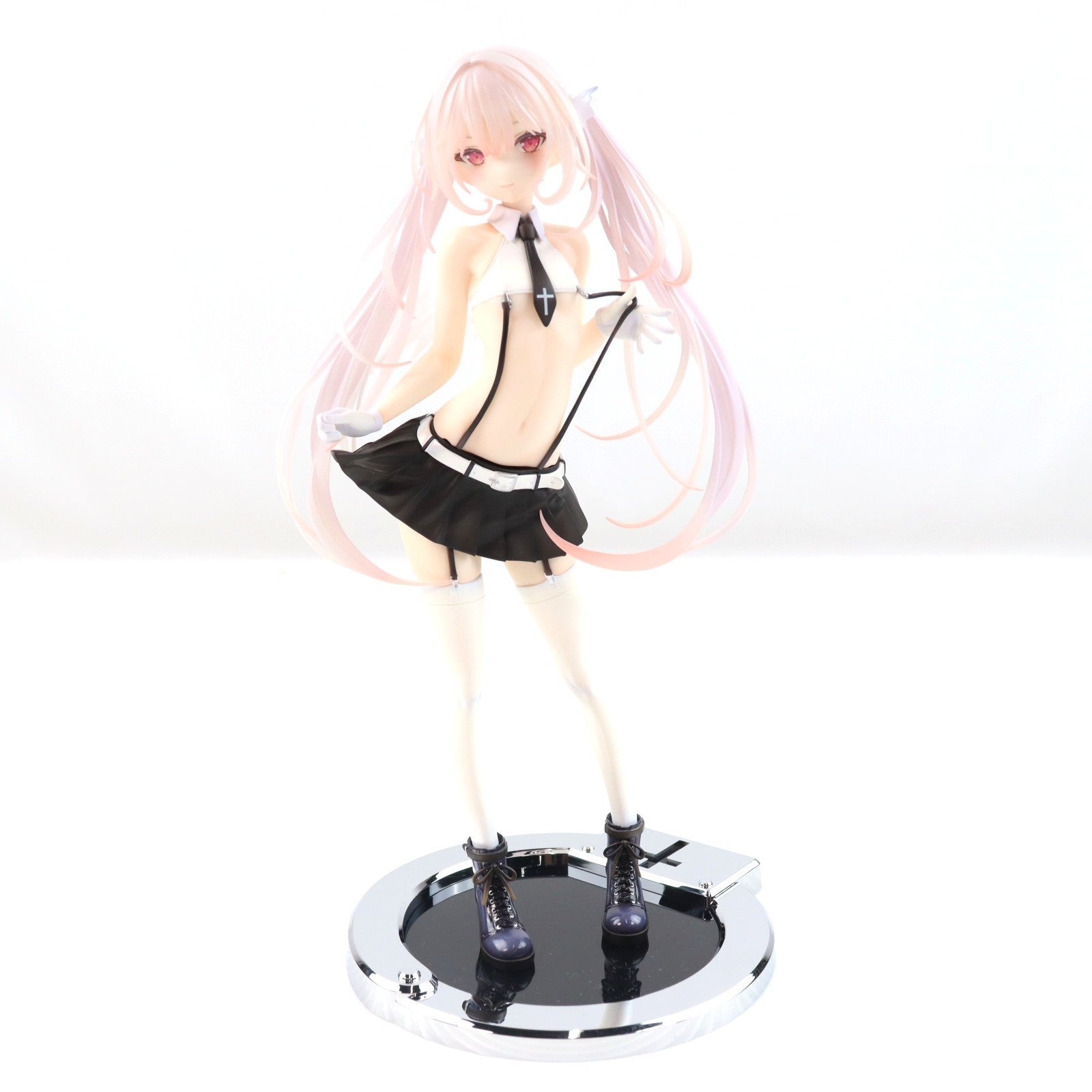 【中古即納】[FIG] ポストカード無し あみあみ限定 rurudo オリジナルイラスト 「天使警察エルちゃん」 1/6 完成品 フィギュア(TPK-011) Pink・Charm(ピンクチャーム)(20230331)