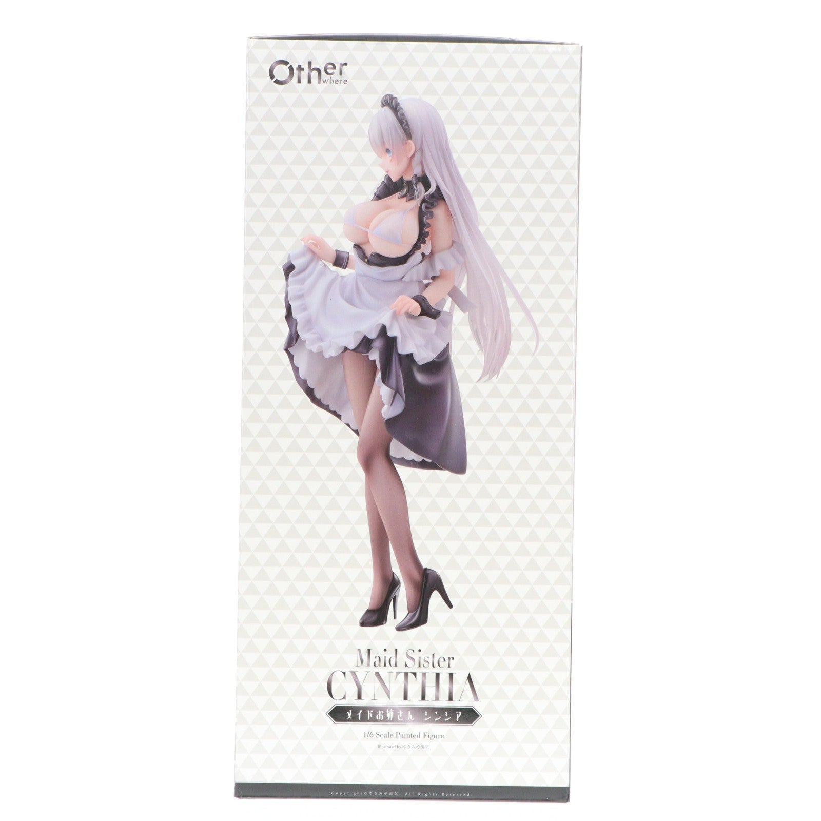 【中古即納】[FIG] 色紙&タペストリー付属 メイドお姉さん シンシア 豪華版 Illustrated by ゆきみや湯気 1/6 完成品 フィギュア Otherwhere(アザーウェア)(20250331)