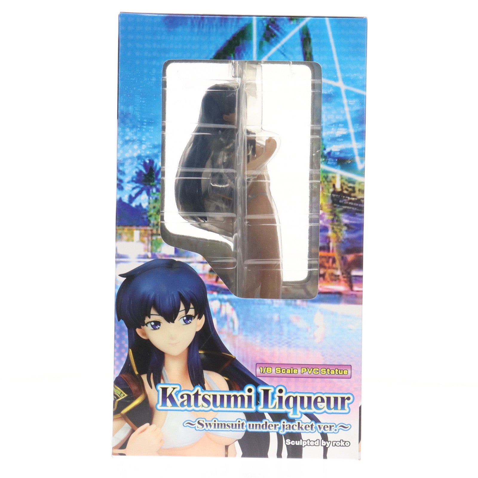 【中古即納】[FIG] 香津美・リキュール(かつみ・リキュール) ～水着ジャケットver.～ サイレントメビウス 1/8 完成品 フィギュア グリフォンエンタープライズ(20170601)