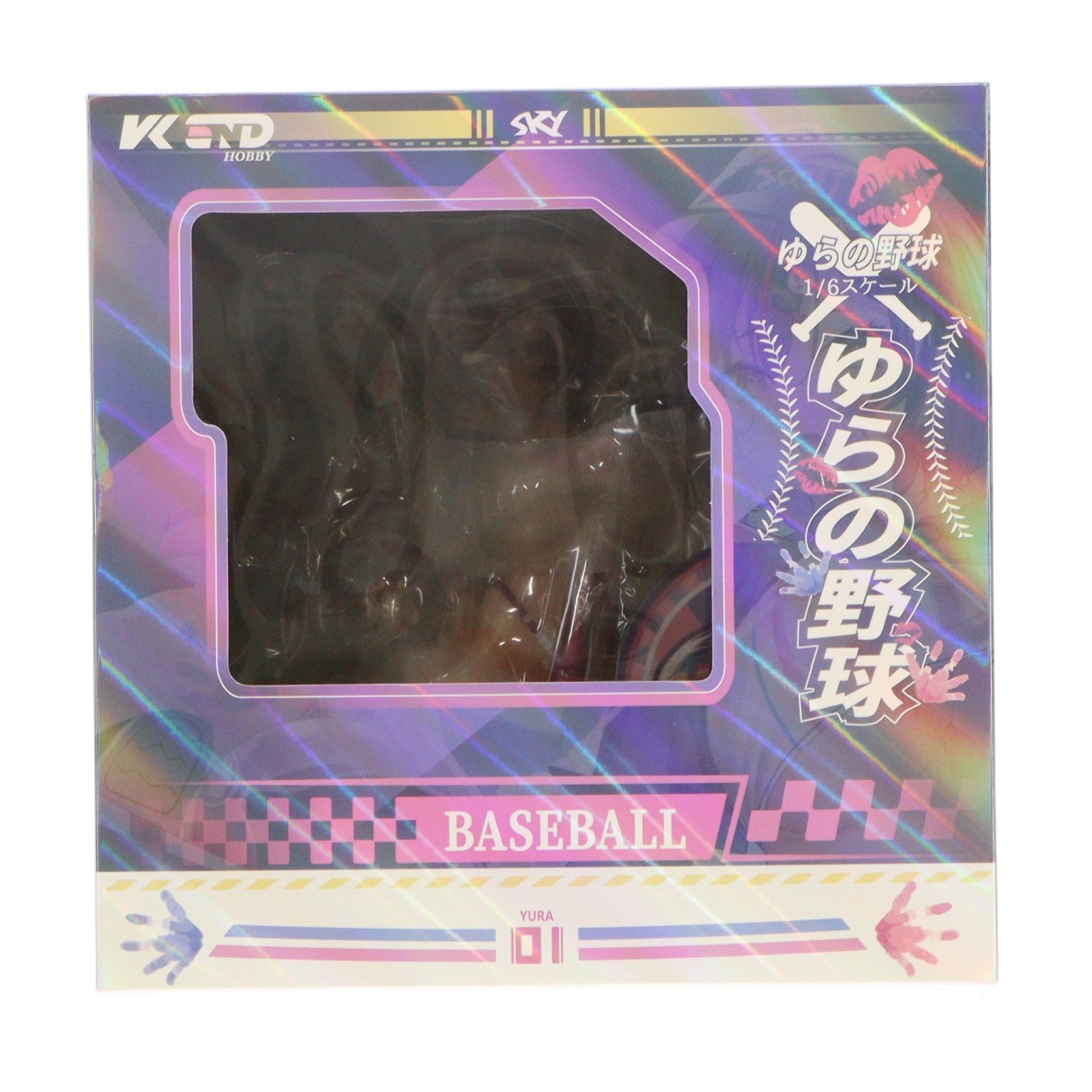 【中古即納】[FIG] あみあみ限定特典付属 ゆらの野球 original illust(オリジナルイラスト) 1/6 完成品 フィギュア VKEND×Lim Land(リムランド)(20251020)