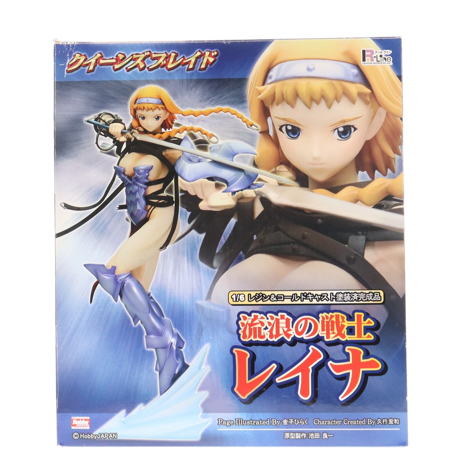 【中古即納】[FIG] 流浪の戦士 レイナ クイーンズブレイド 1/6 完成品 フィギュア グリフォンエンタープライズ(20081031)