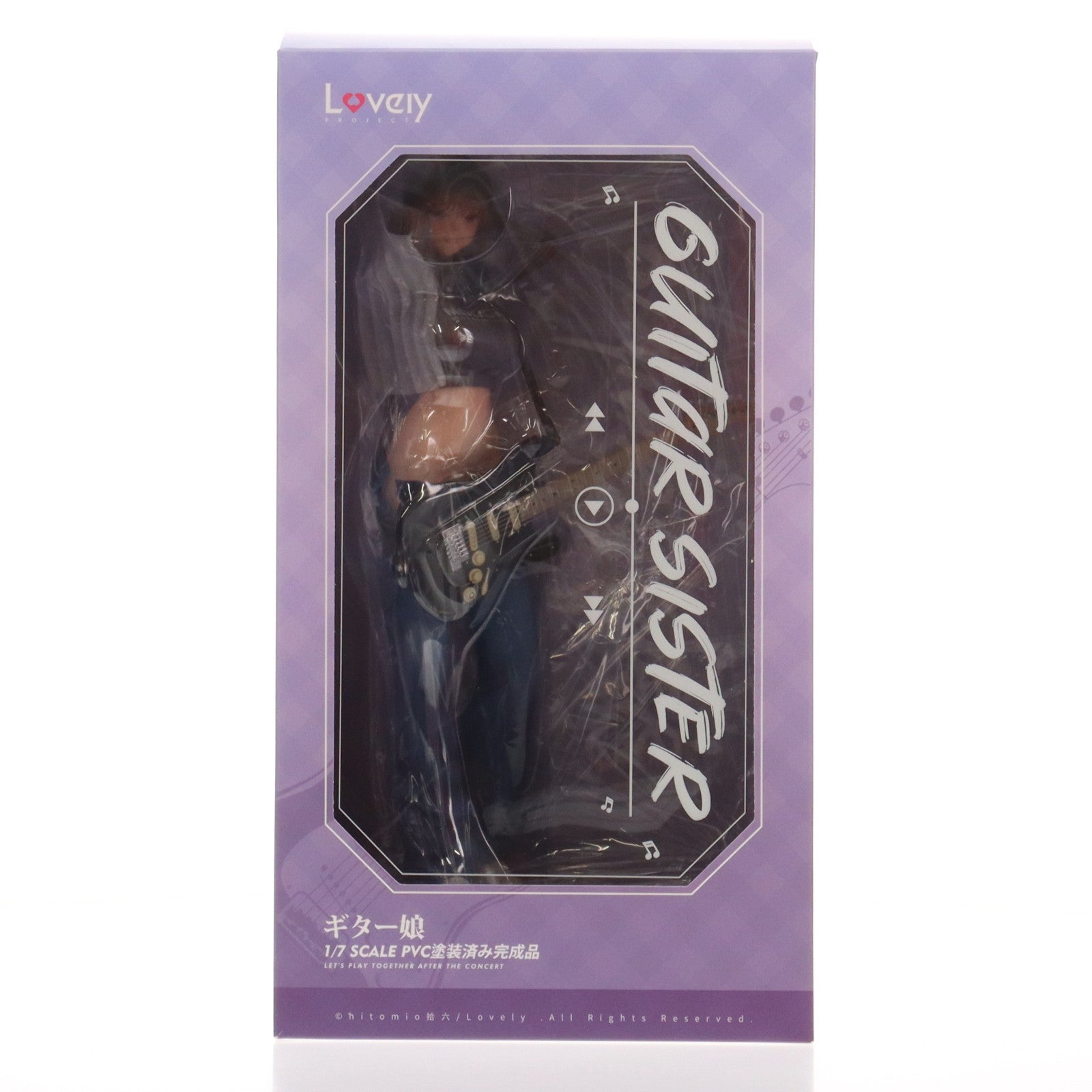 【中古即納】[FIG] ギターの妹 Illustrated by hitomio拾六 通常版 1/7 完成品 フィギュア Lovely(ラブリー)(20230601)
