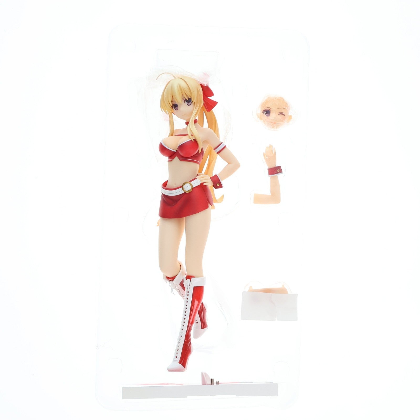 【中古即納】[FIG] ポストカード付属 水原エリカ(みずはらエリカ) Racing girl ver. illustration by 深崎暮人(みさきくれひと) コミック阿吽 1/6 完成品 フィギュア(AX-1046) SkyTube(スカイチューブ)(20180929)