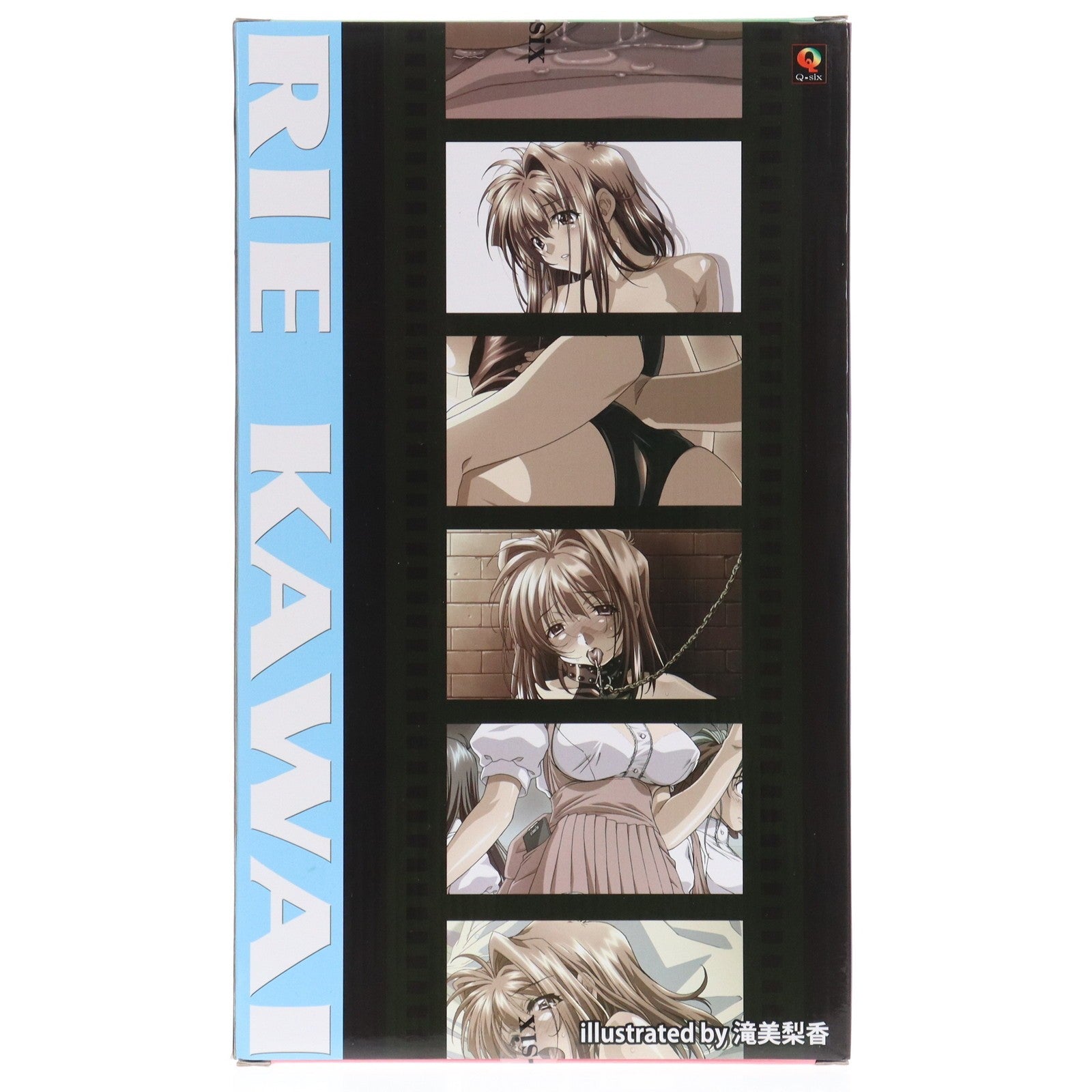 【中古即納】[FIG] 河合理恵(かわいりえ) 純血ver. LOVERS ～恋に落ちたら・・・～ 1/5 完成品 フィギュア Q-six(キューシックス)(20151122)