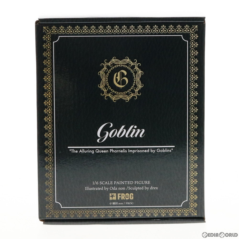 【中古即納】[FIG] ポストカードなし ゴブリンに囚われた麗しき女王・ファルネリス ゴブリン 織田nonオリジナルキャラクター 1/6 フィギュア ネイティブ&FANZA限定 FROG(フロッグ)/ネイティブ(20190630)