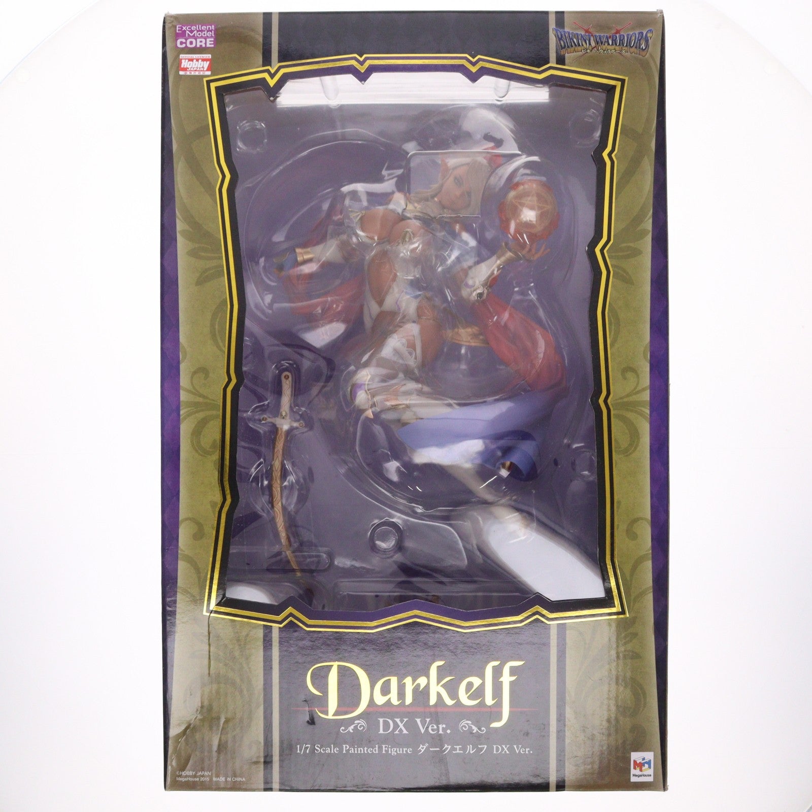 【中古即納】[FIG] 一部店舗限定 エクセレントモデル CORE ダークエルフ【DX Ver.】 ビキニ・ウォリアーズ 1/7 完成品 フィギュア メガハウス(20151231)