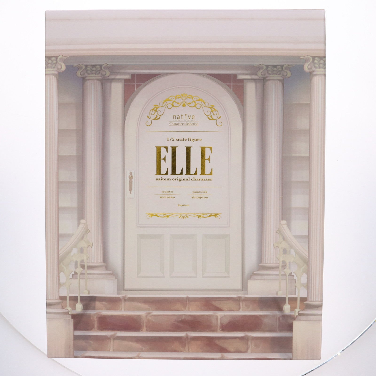【中古即納】[FIG] 設定資料集無し ポストカード付属 キャラクターズセレクション エル saitomオリジナルキャラクター 1/5 完成品 フィギュア ネイティブオンラインショップ&FANZA限定 ネイティブ(20240826)