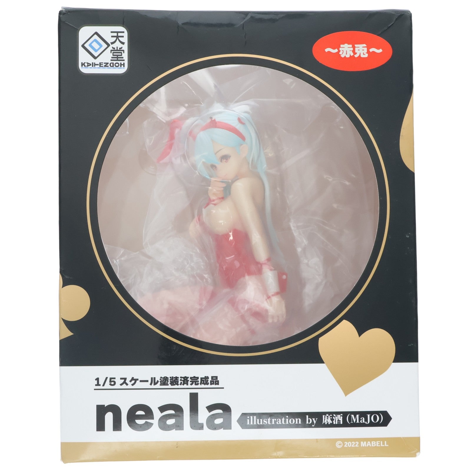 【中古即納】[FIG] neala ～赤兎～ illustration by 麻酒(MaJO) 1/5 完成品 フィギュア 回天堂(20230728)