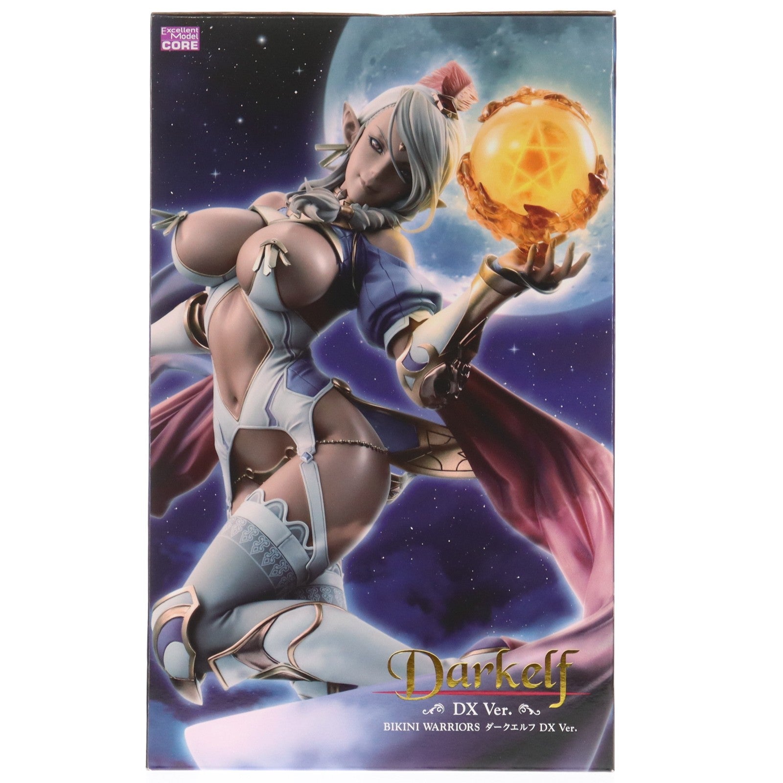 【中古即納】[FIG] 一部店舗限定 初回特典付属 エクセレントモデル CORE ダークエルフ【DX Ver.】 ビキニ・ウォリアーズ 1/7 完成品 フィギュア メガハウス(20151231)