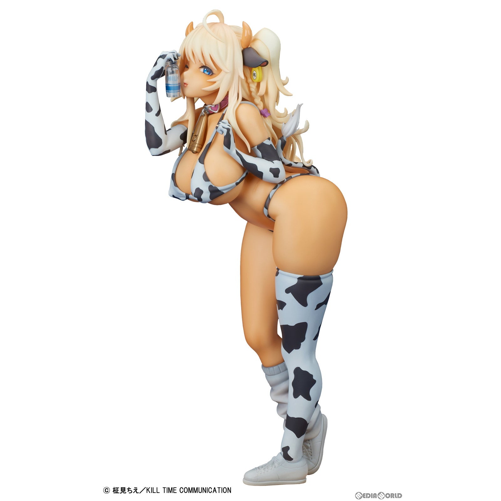 【中古即納】[FIG] 爆乳牛娘 牛尾メグ(うしおめぐ) illustrated by 柾見ちえ コミックアンリアルVol.85 1/6 完成品 フィギュア レチェリー(20230712)
