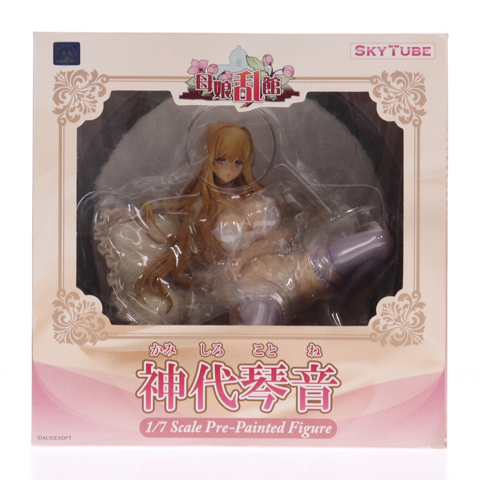 【中古即納】[FIG] 神代琴音(かみしろことね) 母娘乱館(おやこらんかん) 1/7 完成品 フィギュア(AX-1001) SkyTube(スカイチューブ)(20141109)