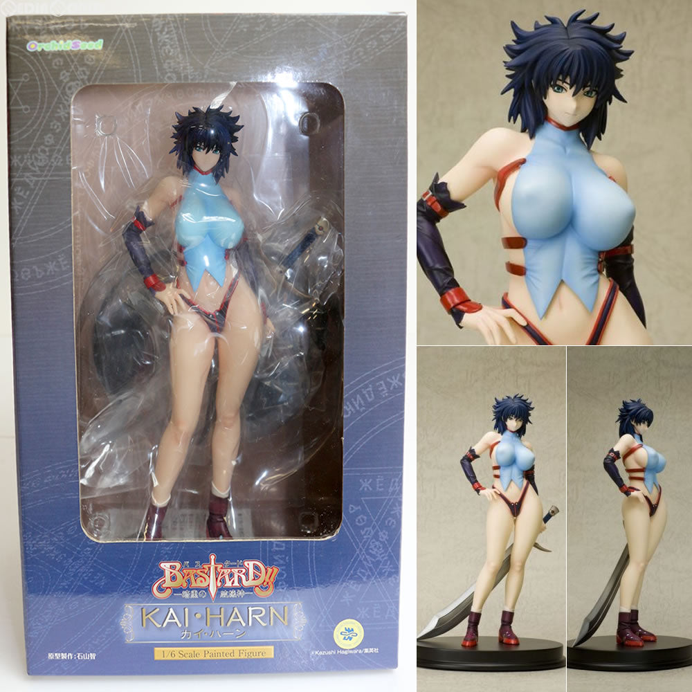 【中古即納】[FIG] カイ・ハーン BASTARD!!(バスタード!!) -暗黒の破壊神- 1/6 完成品 フィギュア(PVC36) オーキッドシード(20081108)
