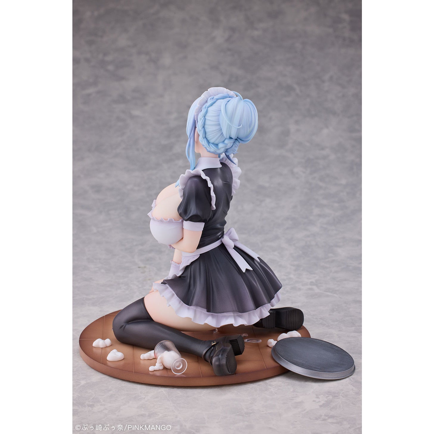 【中古即納】[FIG] 初回特典付属 未亡人の雪女 雪乃深冬(ゆきのみふゆ) メイドver. 特別Ver. 特典付き限定版 Original illust 1/6 完成品 フィギュア PinkMango(ピンクマンゴー)(20251031)