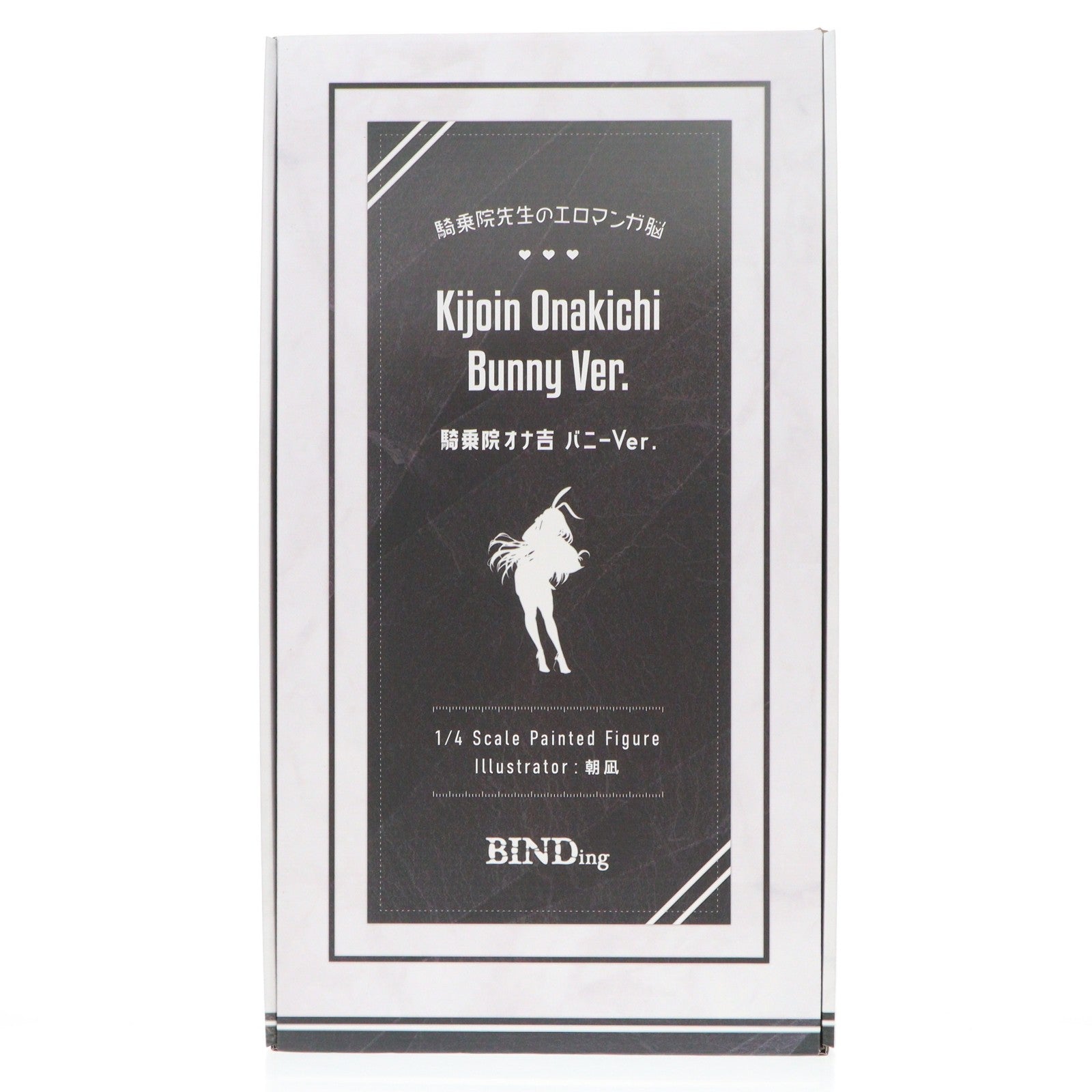 【中古即納】[FIG] ポストカード付属 ネイティブキャラクターズセレクション 騎乗院オナ吉(きじょういんおなきち) バニーVer. 騎乗院先生のエロマンガ脳 1/4 完成品 フィギュア BINDing(バインディング)/ネイティブ(20250729)