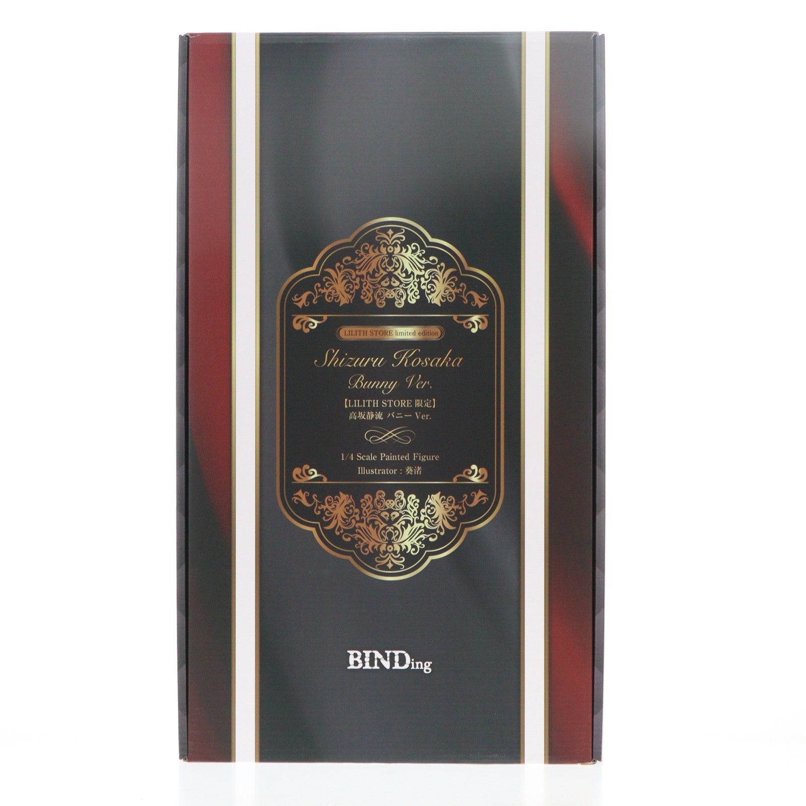【中古即納】[FIG] ポストカード付属 LILITH STORE限定 高坂静流(こうさかしずる) バニーVer.(限定カラー) 対魔忍RPGX 1/4 完成品 フィギュア(LFG-10041) BINDing(バインディング)(20240831)