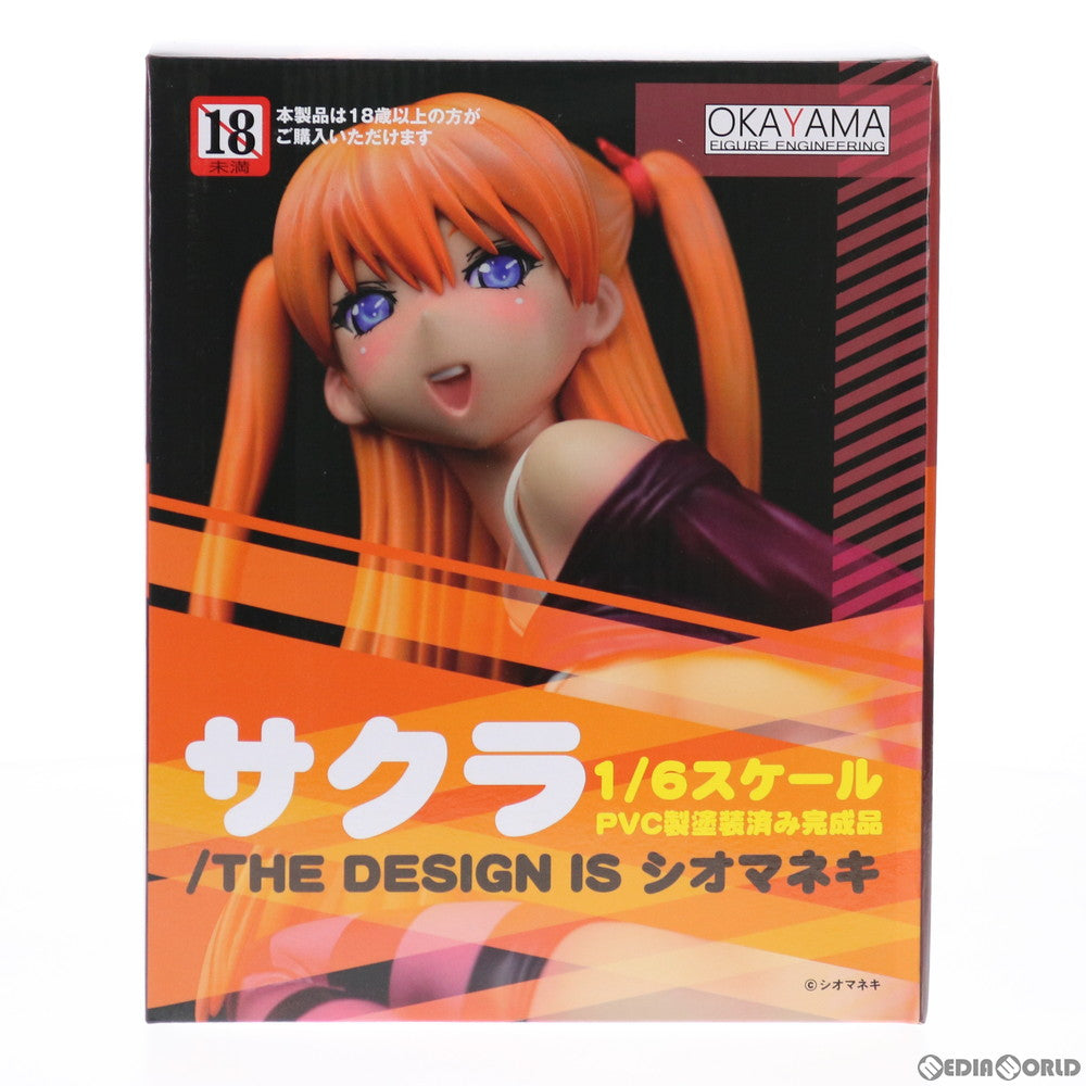 【中古即納】[FIG] サクラ/THE DESIGN IS シオマネキ 少女から娼女へ・・・ 1/6 完成品 フィギュア 岡山フィギュア(20191121)
