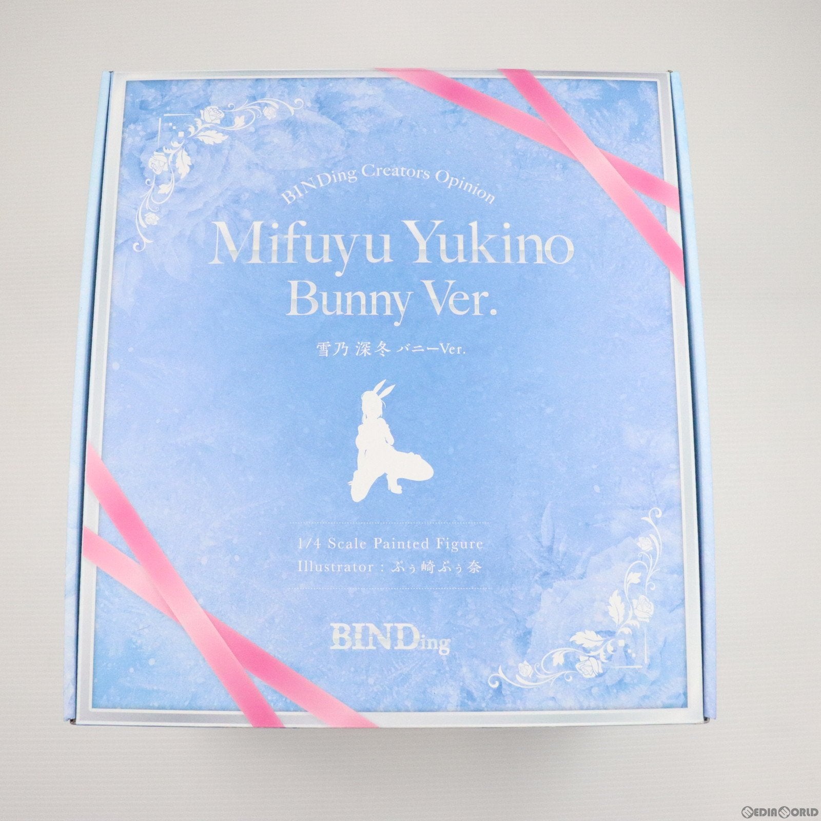 【中古即納】[FIG] ポストカード付属 ネイティブクリエイターズコレクション 雪乃深冬(ゆきのみふゆ) バニーVer. 人付き合いが苦手な未亡人の雪女さんと呪いの指輪 1/4 完成品 フィギュア ネイティブオンラインショップ&FANZA限定 BINDing(20230921)