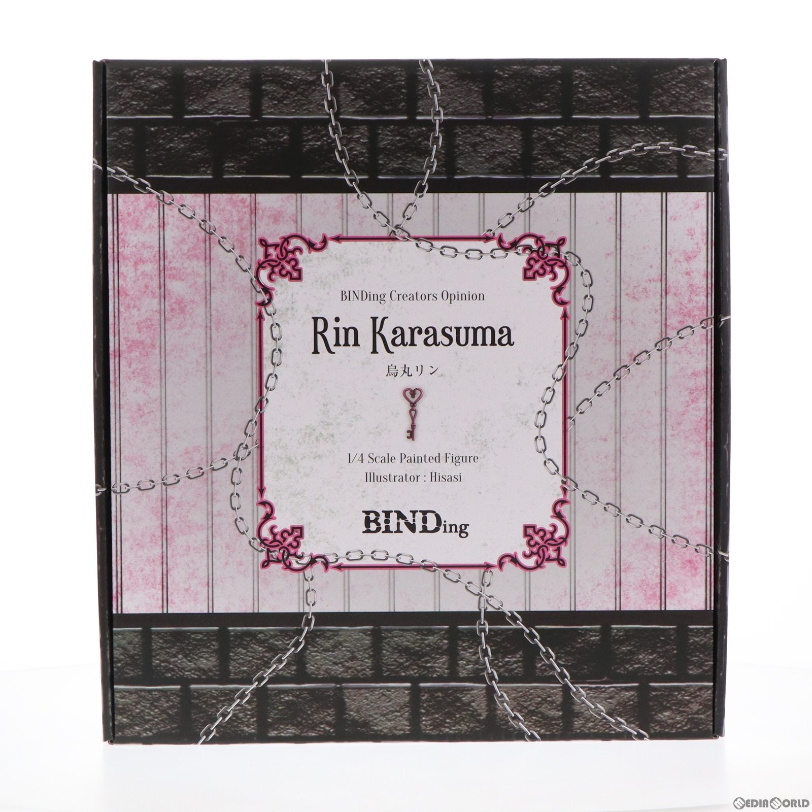 【中古即納】[FIG] ポストカード付属 ネイティブクリエイターズコレクション 烏丸リン(からすまりん) BINDing クリエイターズ オピニオン 1/4 完成品 フィギュア ネイティブオンラインショップ&FANZA限定 BINDing(バインディング)/ネイティブ(20230531)