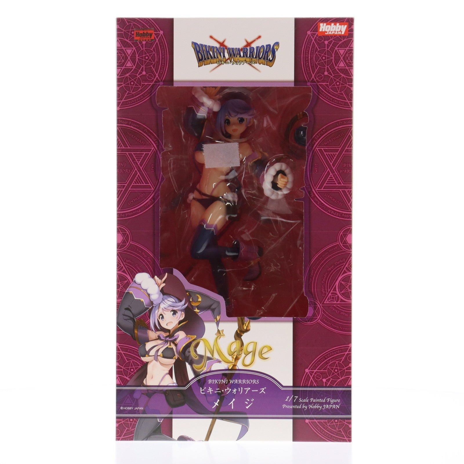 【中古即納】[FIG] 両面クロスポスター無し メイジ 通常版 ビキニ・ウォリアーズ 1/7 完成品 フィギュア 月刊ホビージャパン誌上通販&ホビージャパンオンラインショップ限定 ホビージャパン/アルファマックス(20160716)