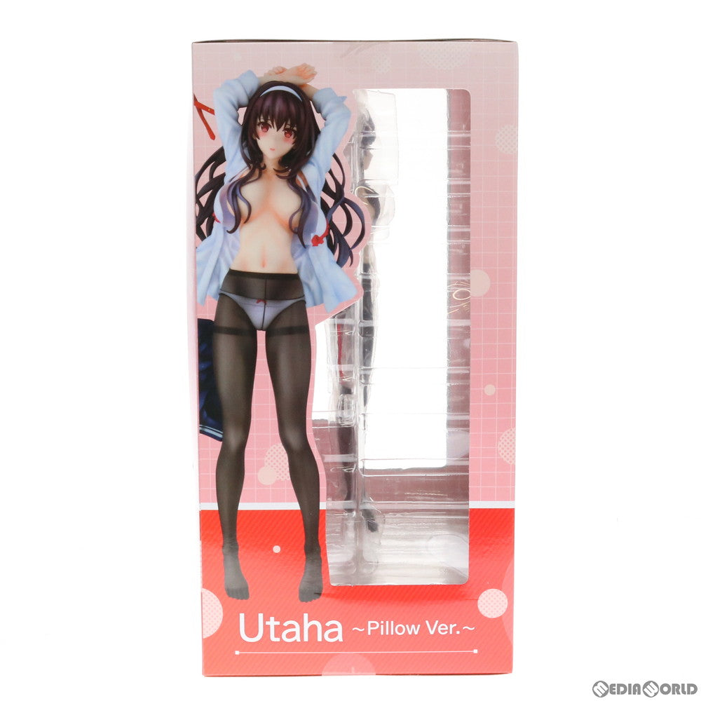 【中古即納】[FIG] 霞ヶ丘詩羽(かすみがおかうたは) 抱き枕Ver. 冴えない彼女の育てかた 1/7 完成品 フィギュア KADOKAWA(カドカワ)(20190317)