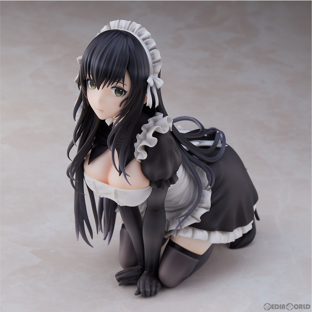 【中古即納】[FIG] 『黒髪メイド』illustration by 羽織イオ 完成品 フィギュア えいてぃーん(20220828)