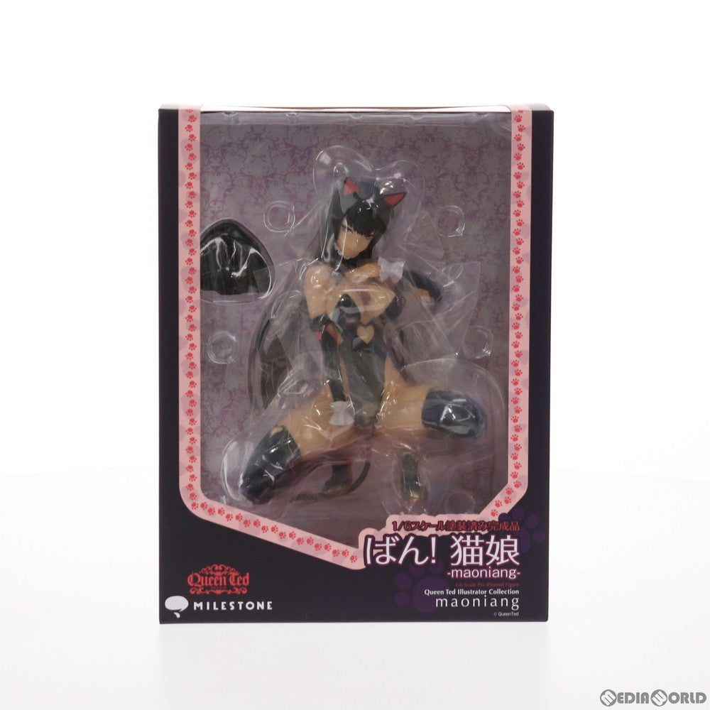 【中古即納】[FIG] (再販) クイーンテッド・イラストレーターコレクション ばん! 猫娘-maoniang- 1/6 完成品 フィギュア クイーンテッド(20210331)