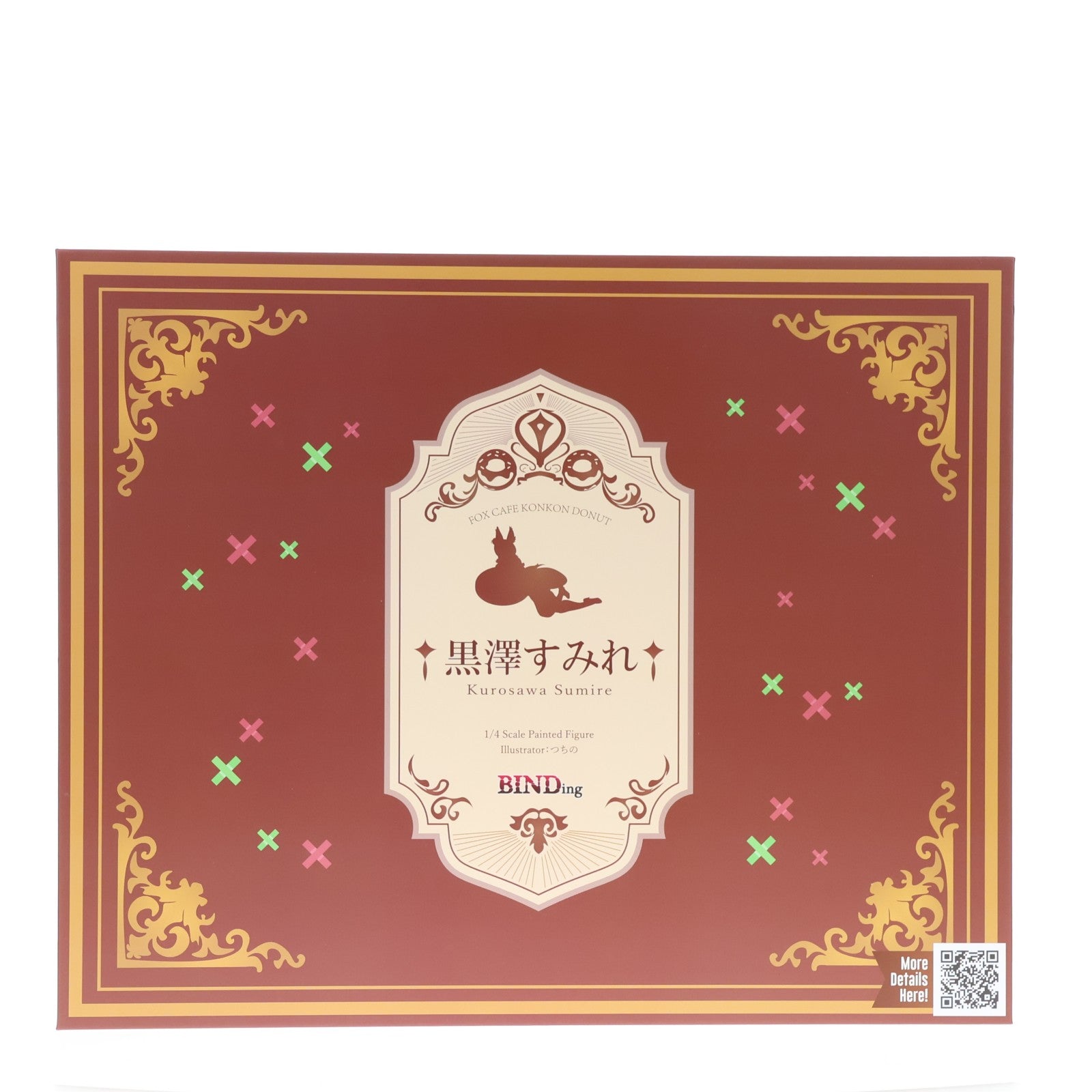 【中古即納】[FIG] ネイティブクリエイターズコレクション 黒澤すみれ(くろさわすみれ) 狐カフェこんこんドーナツ 1/4 完成品 フィギュア BINDing(バインディング)/ネイティブ(20260228)