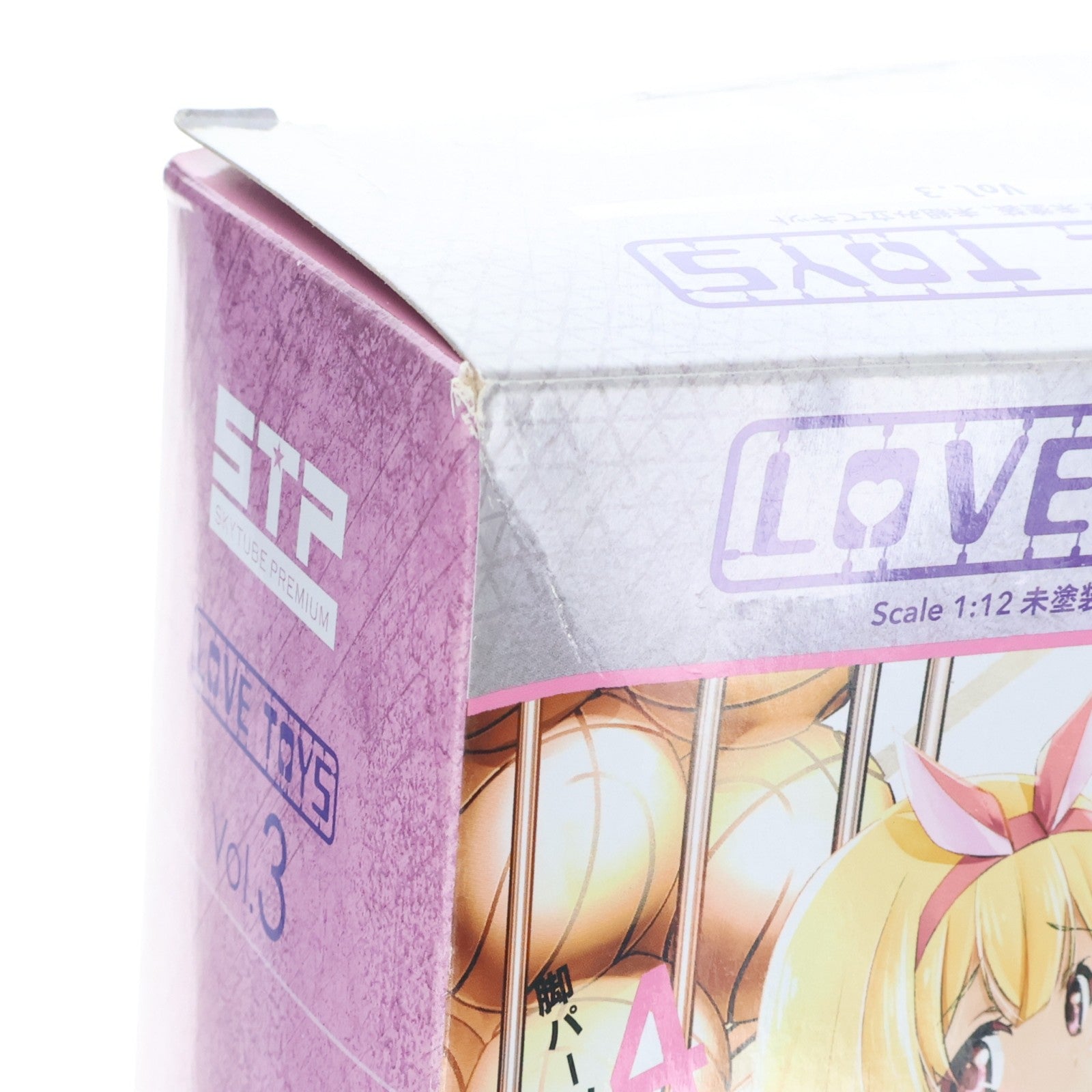 【中古即納】[FIG] Love Toys Vol.3 三角木馬 Wooden horse pink Ver. 1/12 未塗装 組み立てキット フィギュア用アクセサリ(AX-1825) SkyTube(スカイチューブ)(20180228)