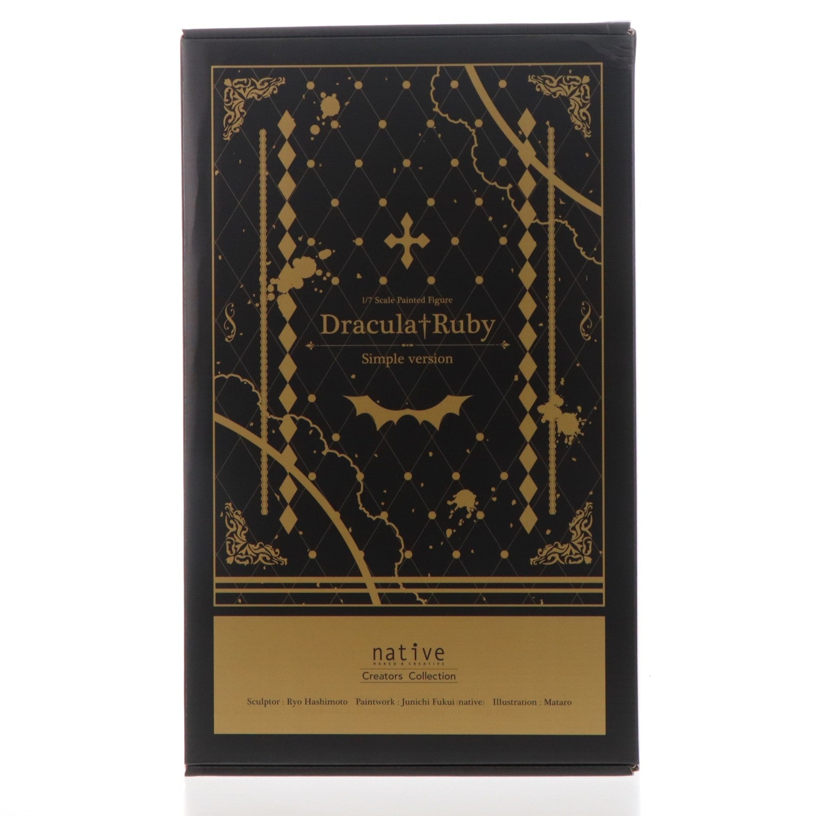 【中古即納】[FIG] ポストカード無し ネイティブクリエイターズコレクション ドラキュリア†ルヴィ プレーン版 魔太郎オリジナルキャラクター 1/7 完成品 フィギュア ネイティブオンラインショップ&FANZA限定 ネイティブ(20190930)