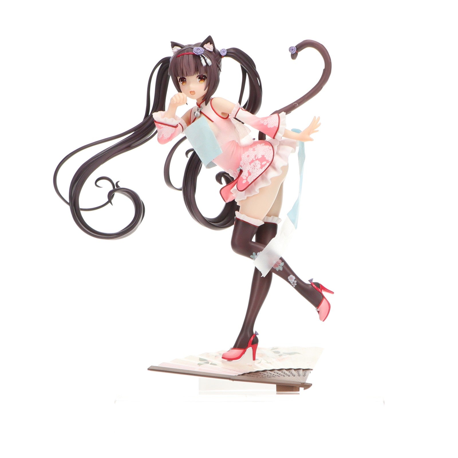 【中古即納】[FIG] ポストカード2枚付属 ショコラ チャイナドレスedition illustration by さより DX Ver. ネコぱら 1/6 完成品 フィギュア(AX-1108) SkyTube(スカイチューブ)(20210116)