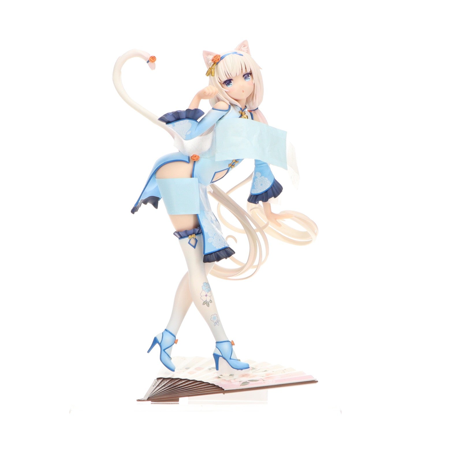 【中古即納】[FIG] ポストカード2枚付属 バニラ チャイナドレスedition illustration by さより DX Ver. ネコぱら 1/6 完成品 フィギュア(AX-1109) SkyTube(スカイチューブ)(20210116)