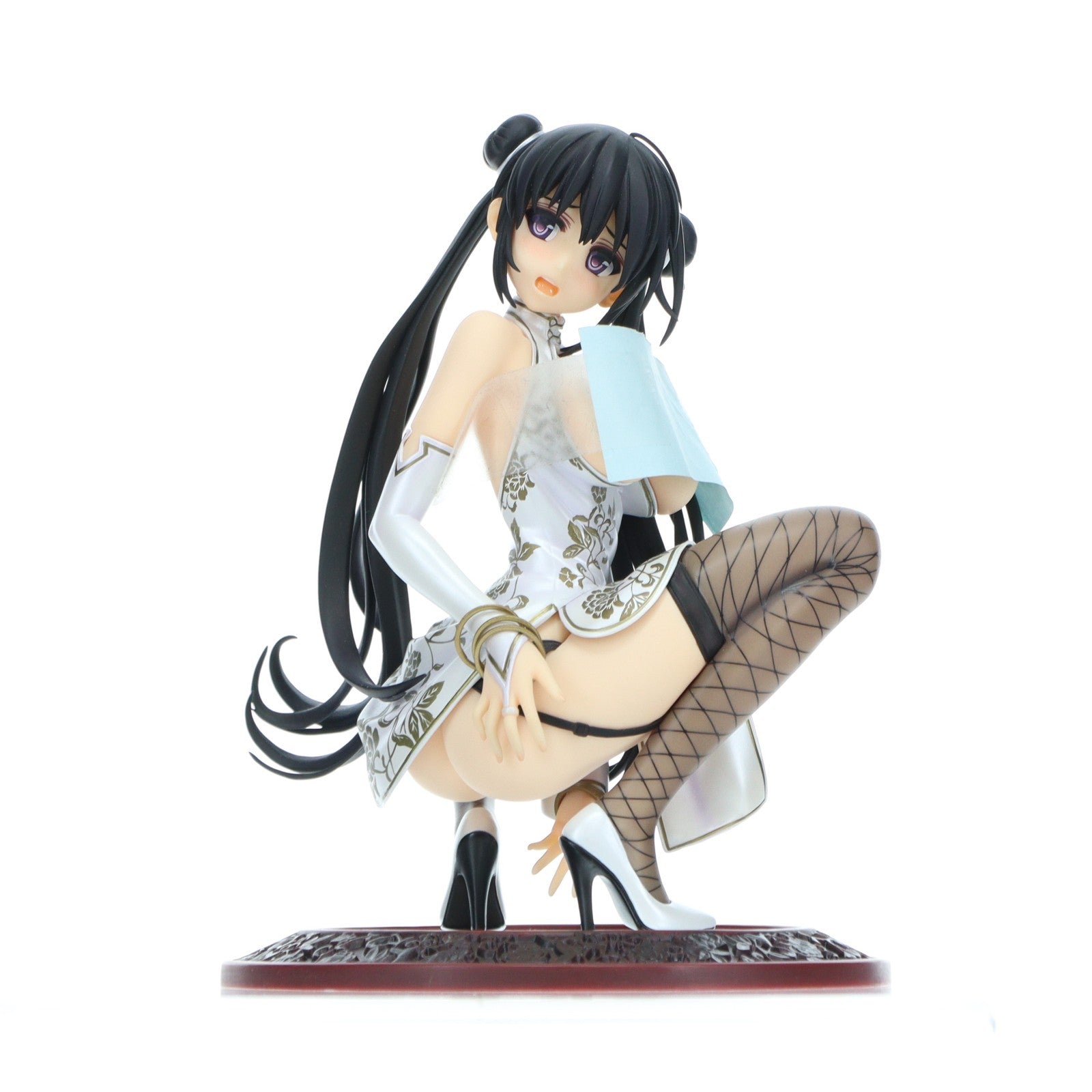 【中古即納】[FIG] ポストカード2枚付属 冬月茉莉(とうげつまつり) 純白ver. コミック阿吽 1/6 完成品 フィギュア(AX-1041) SkyTube(スカイチューブ)(20160617)