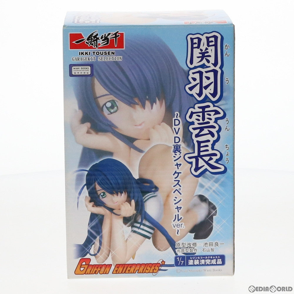【中古即納】[FIG] 関羽雲長(かんううんちょう) DVD裏ジャケット スペシャルver. 一騎当千 1/7 完成品 フィギュア(IK22) グリフォンエンタープライズ(20060813)