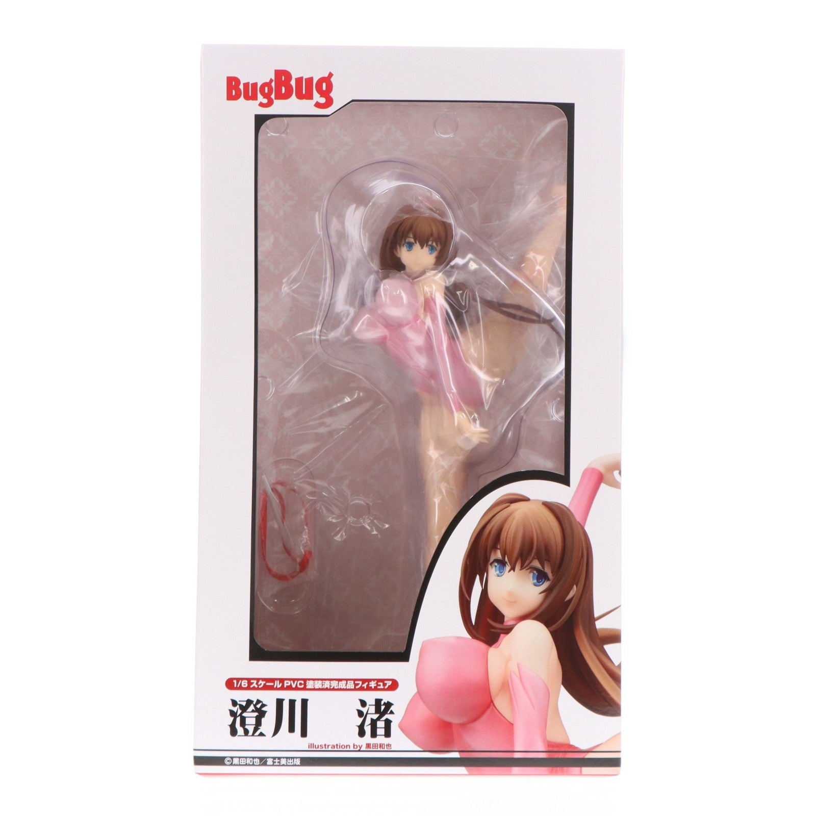 【中古即納】[FIG] 澄川渚(すみかわなぎさ) illustration by 黒田和也 BugBug(バグバグ) 1/6 完成品 フィギュア レチェリー(20180620)