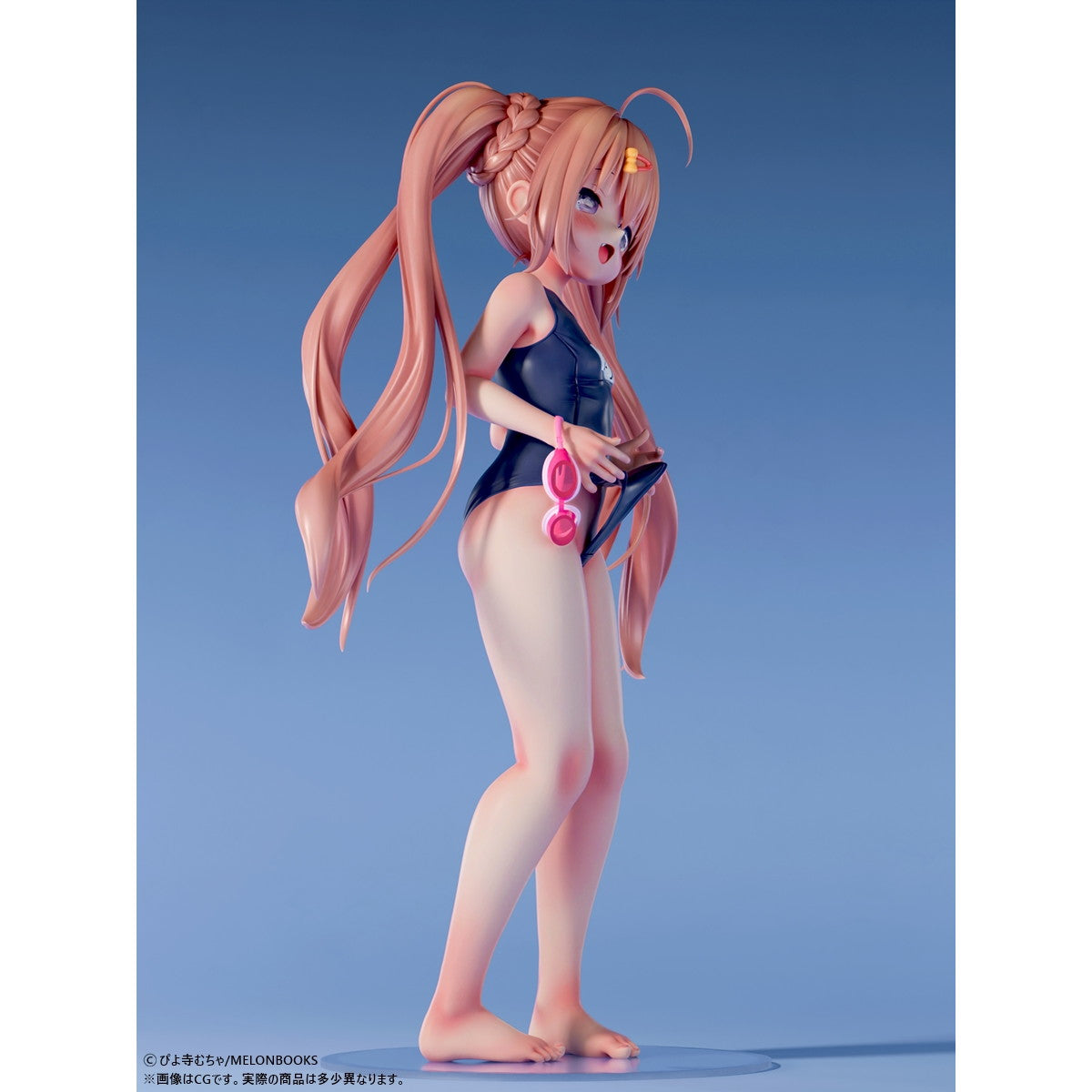 【中古即納】[FIG] ぴよ寺むちゃ「るりちゃん」すくみずきゅっver. 1/5 完成品 フィギュア B´full FOTS JAPAN(ビーフルフォトスジャパン)(20250331)