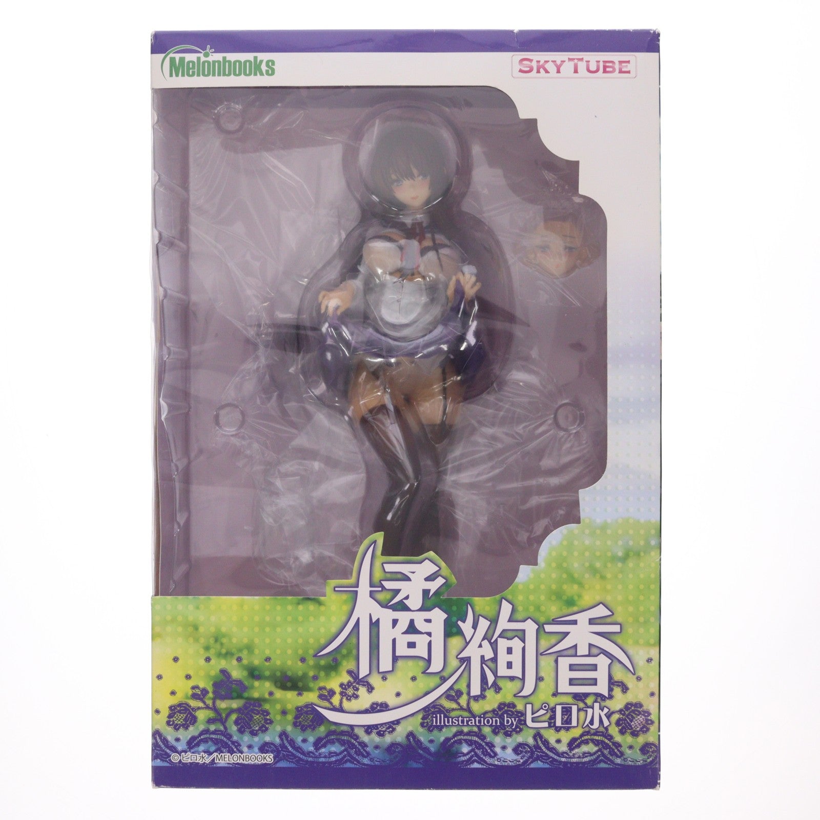 【中古即納】[FIG] 橘絢香(たちばなあやか) illustration by ピロ水 メロンブックスタペストリー 1/6 完成品 フィギュア(AX-1062) SkyTube(スカイチューブ)(20180930)