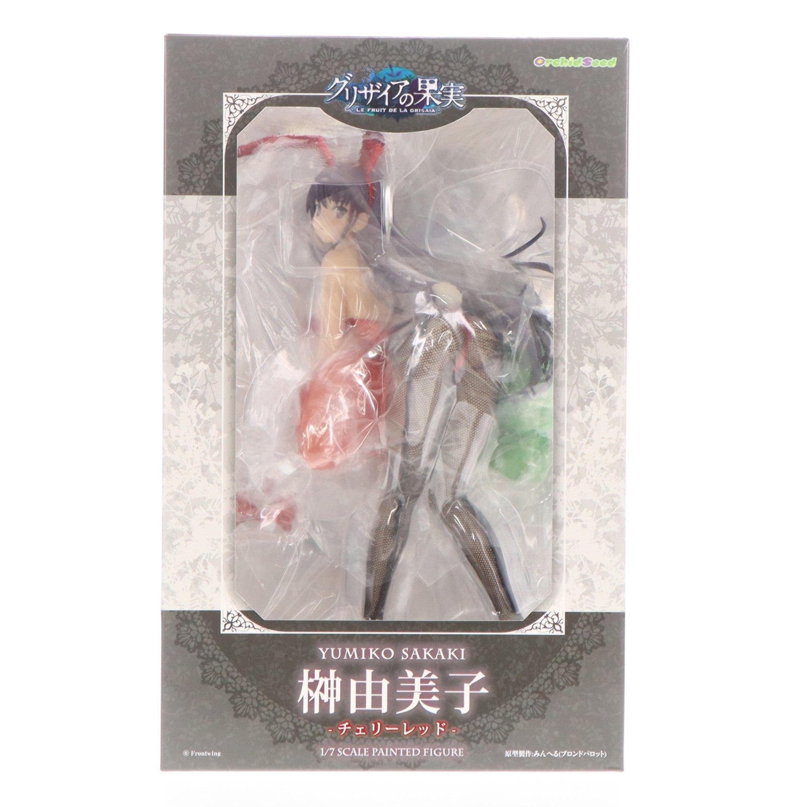 【中古即納】[FIG] 榊由美子(さかきゆみこ) -チェリーレッド- グリザイアの果実 1/7 完成品 フィギュア(PVC195) オーキッドシード(20161103)
