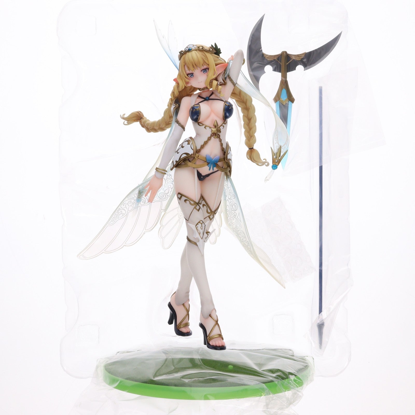 【中古即納】[FIG] あみあみ限定特典3種付属 エルフ村 第3村人 リンシア アンテナショップ限定版 1/6 完成品 フィギュア ヴェルテクス(20201031)